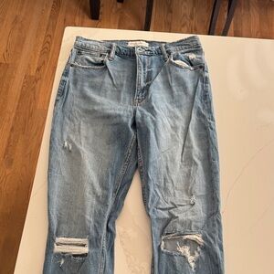 Abercrombie & Fitch Light Blue High Rise Jeans